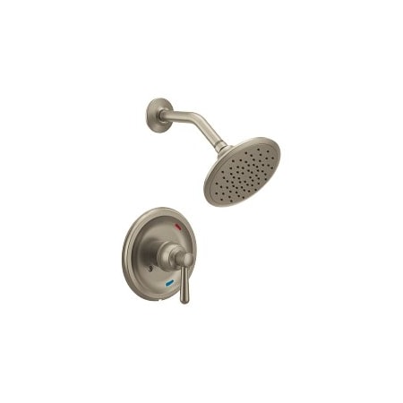 Ember Chrome cycling shower only - Brushed Nickel